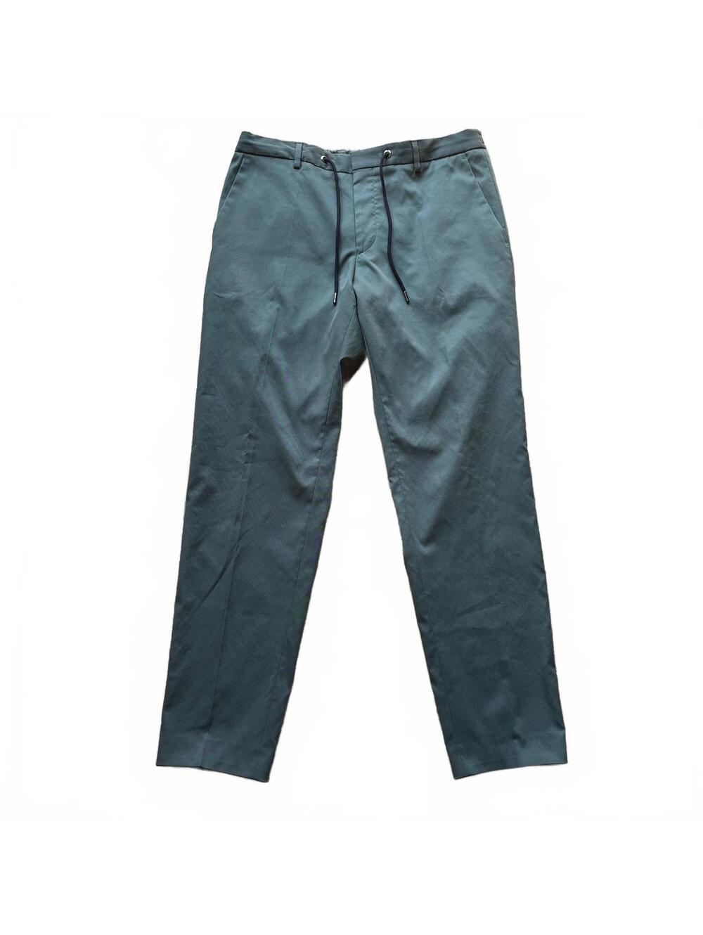 Hugo Boss Barron Slim Fit Trousers Sage Green Size 34